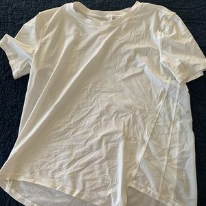 LULULEMON SIZE 4 Angle Your Strength short sleeve